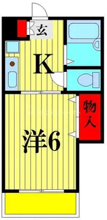 グランデュールメルヘン【2階】の間取り