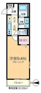 ソフィア・ヘーベル【2階】の間取り