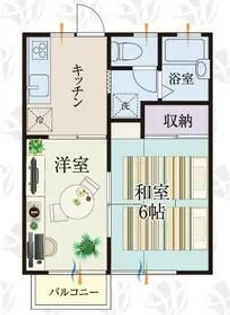 b’CASA行田Vre-born【1階】の間取り