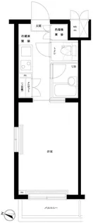 ルーブル笹塚弐番館【3階】の間取り