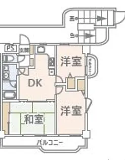 ラレーブ光が丘公園【1階】の間取り