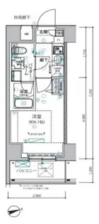 ヴァローレ松戸フィーロ【4階】の間取り