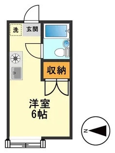 東京都葛飾区青戸4【アパート】の間取り