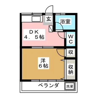 第3コーポ南木【2階】の間取り