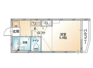 フォレストスクエア横浜WEST【1階】の間取り