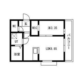 愛知県名古屋市中村区長戸井町4【アパート】の間取り