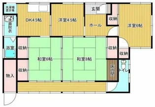 熊本県熊本市中央区九品寺3【一戸建】の間取り