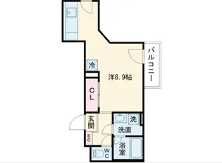 blanc marie【2階】の間取り