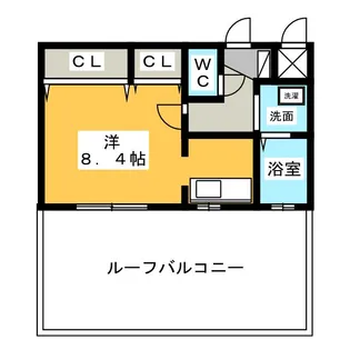 MELIV桜山【4階】の間取り