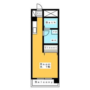 セレクト三河安城 II【4階】の間取り
