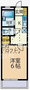 アインス都賀【1階】の間取り