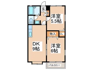 アルファー21【1階】の間取り