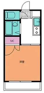 b’CASA津田沼IIIre-born【2階】の間取り