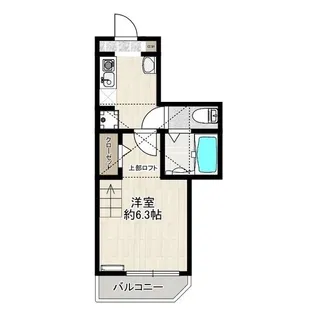グランディオ横浜南【2階】の間取り