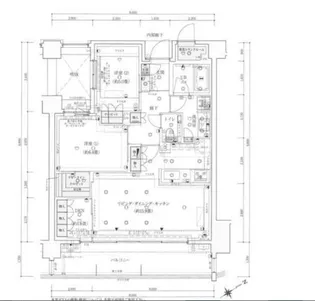 イニシア高輪フレシアスコート【3階】の間取り