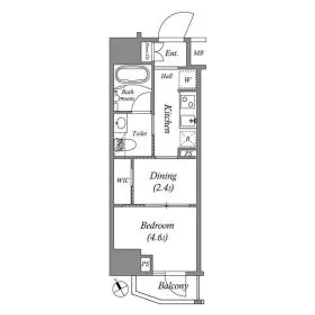 ARKMARK水天宮前I【3階】の間取り
