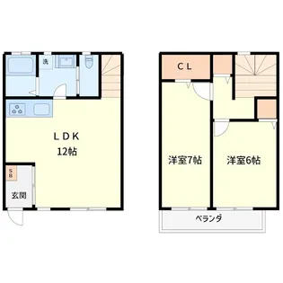 YAD亀甲山の間取り