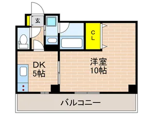 リヴェール久保町II【5階】の間取り