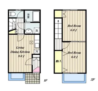 デュープレックス彩【2階】の間取り
