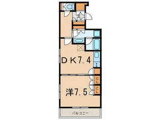 メルクマール京王笹塚レジデンス【15階】の間取り
