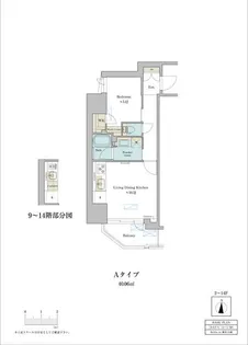 Brillia ist 錦糸公園【4階】の間取り