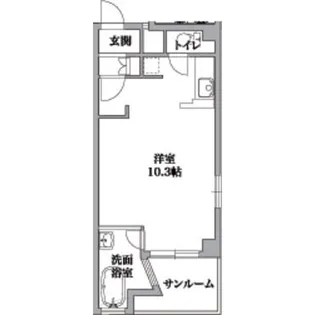 デュオ・グラン梅田東【3階】の間取り