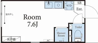 グランクオール中野新橋【3階】の間取り