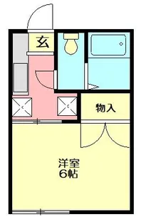 グリーンコテージ【1階】の間取り