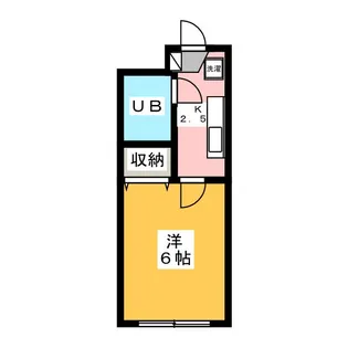 モンテヴェール本駒込【1階】の間取り