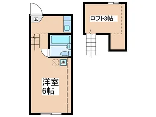 アークハイツ宮前【2階】の間取り