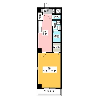 メゾンKHII【1階】の間取り