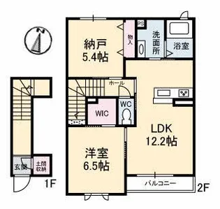 ShaMaison α【2階】の間取り