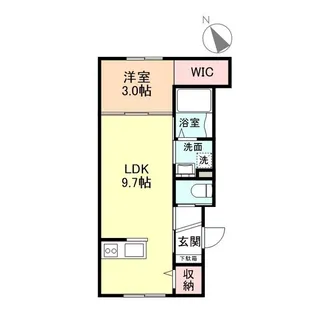Neo 五福 A棟【1階】の間取り