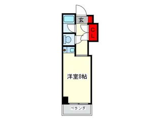 グランドール長堀の間取り