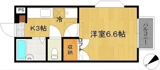 メイプル・グローヴ【2階】の間取り