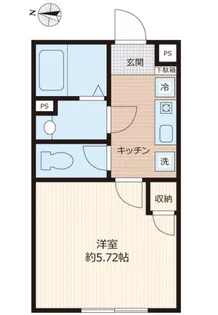 メゾンラウンジ【2階】の間取り