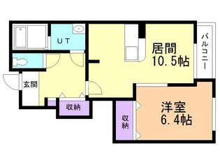 Serene【1階】の間取り