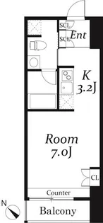 リブシス浦和【2階】の間取り