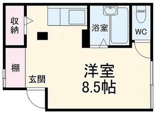 蕨レジデンス【2階】の間取り