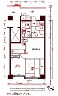 フロール川崎下平間第1 1番館【3階】の間取り