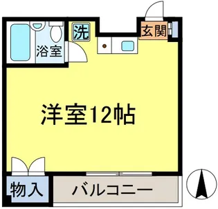 ヴィラタカハシ【4階】の間取り