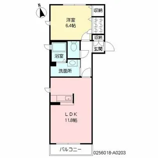 ラ・シエロ【2階】の間取り
