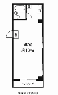 MD麻布【8階】の間取り