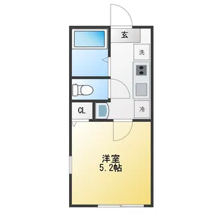 アビュータス横浜【3階】の間取り
