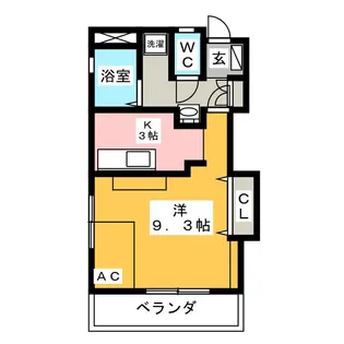 CASA板屋 (カーサ板屋)【1階】の間取り