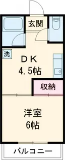 第一育栄ハイツ【1階】の間取り