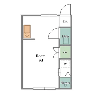 ラ・メゾン・ナチュール【1階】の間取り