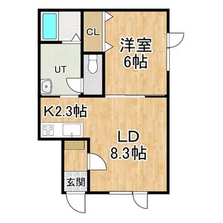 ルピナス【1階】の間取り