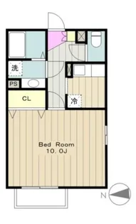 ラ・プラージュ【2階】の間取り