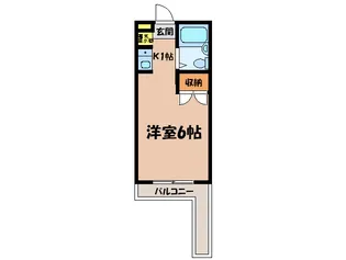 マンショントキワ【4階】の間取り